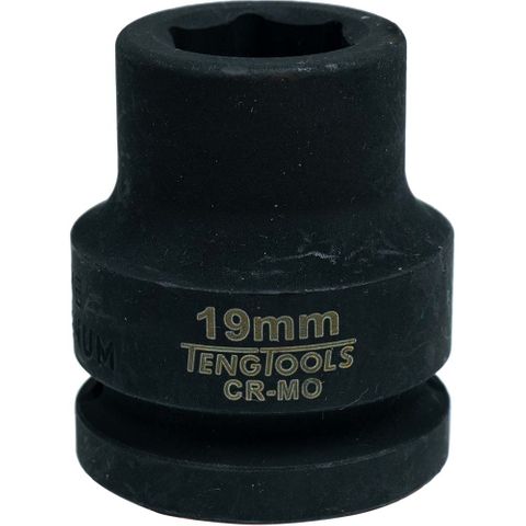 3/4in Dr. Impact Socket 19mm DIN -Teng