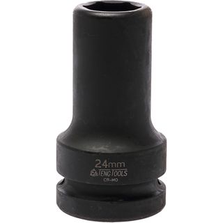 1in Dr. Thin Wall Deep Impact Socket 24mm Din -Teng