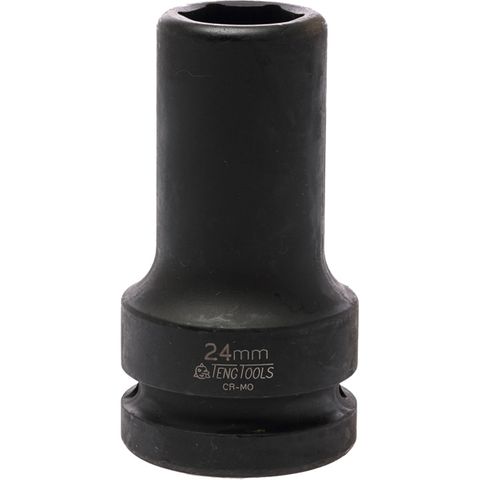 1in Dr. Thin Wall Deep Impact Socket 24mm Din -Teng