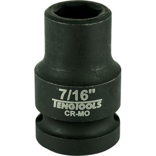 1/2in Dr. Impact Socket 7/16in -Teng