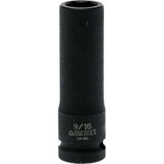 1/2in Dr. Deep Impact Socket 9/16in -Teng