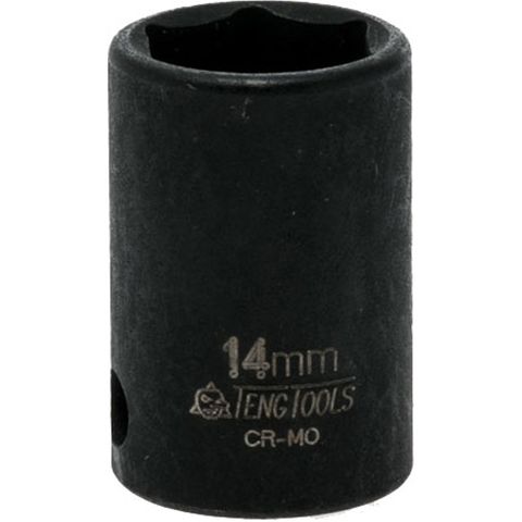 3/8in Dr. Impact Socket 19mm ANSI -Teng