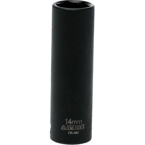 3/8in Dr. Deep Impact Socket 14mm ANSI -Teng