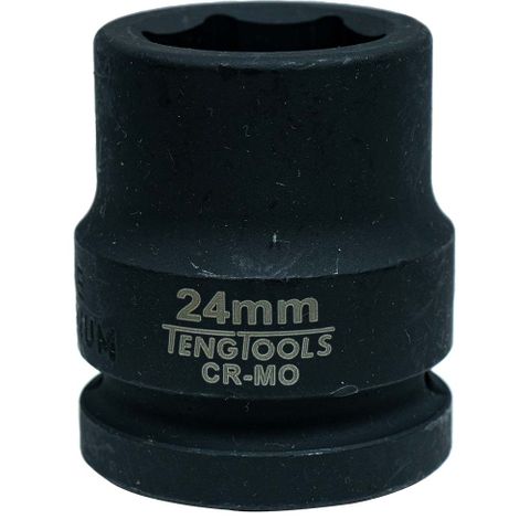 3/4in Dr. Impact Socket 24mm DIN -Teng