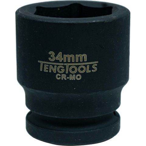 3/4in Dr. Impact Socket 34mm DIN -Teng