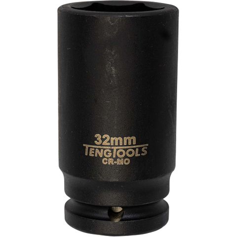 3/4in Dr. Deep Impact Socket 32mm DIN -Teng