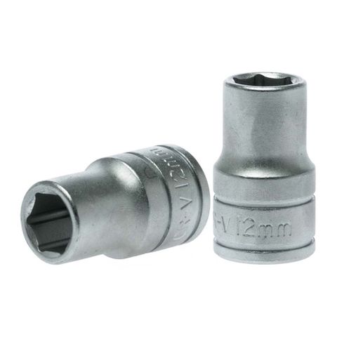 1/2in Dr. Socket 12mm 6Pnt -Teng