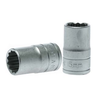 1/2in Dr. Socket 15mm 12Pnt -Teng