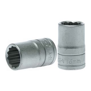 1/2in Dr. Socket 16mm 12Pnt -Teng