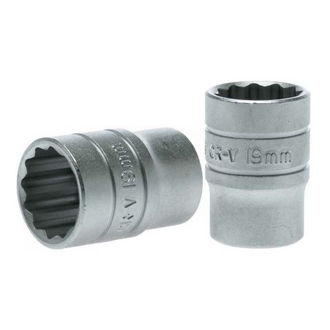 1/2in Dr. Socket 19mm 12Pnt -Teng