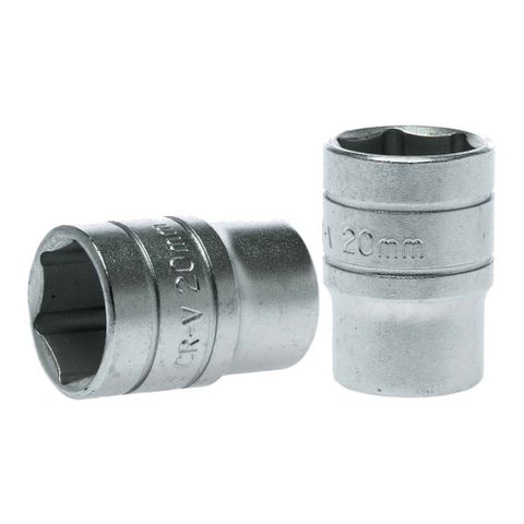 1/2in Dr. Socket 20mm 6Pnt -Teng