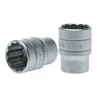 1/2in Dr. Socket 21mm 12Pnt -Teng