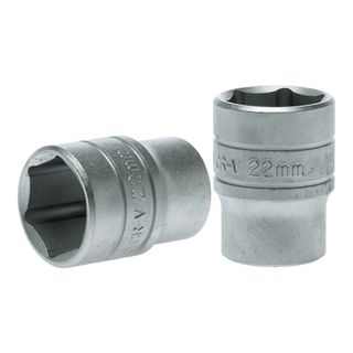 1/2in Dr. Socket 22mm 6Pnt -Teng