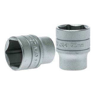 1/2in Dr. Socket 25mm 6Pnt -Teng