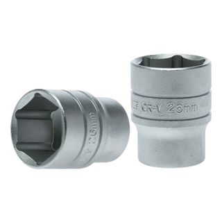 1/2in Dr. Socket 26mm 6Pnt -Teng