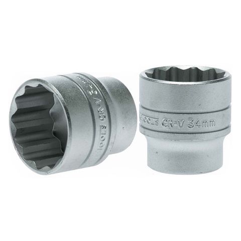 1/2in Dr. Socket 34mm 12Pnt -Teng