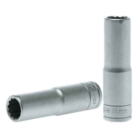 1/2in Dr. Deep Socket 14mm 12Pnt -Teng