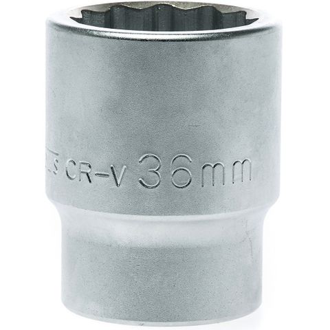 1in Dr. Socket 36mm 12Pnt -Teng