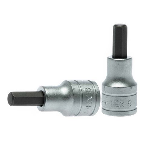 1/2in Dr. Bit Socket Hex 8mm -Teng