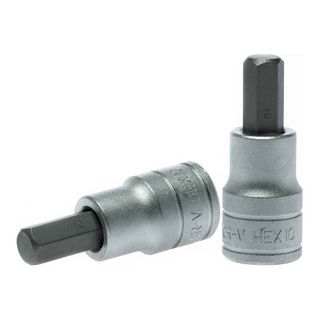 1/2in Dr. Bit Socket Hex 10mm -Teng