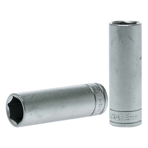 1/2in Dr. Deep Socket 18mm 6Pnt -Teng