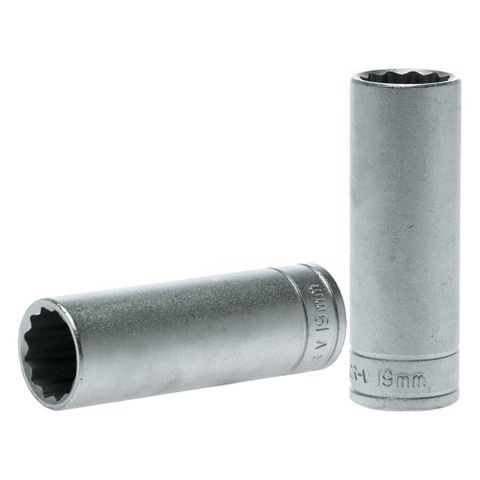 1/2in Dr. Deep Socket 19mm 12Pnt -Teng