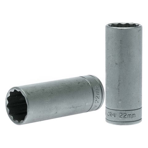 1/2in Dr. Deep Socket 22mm 12Pnt -Teng