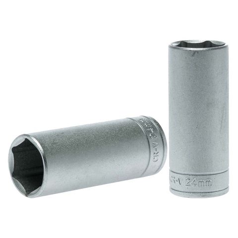 1/2in Dr. Deep Socket 24mm 6Pnt -Teng