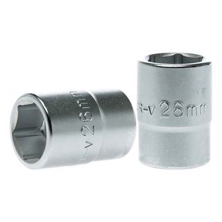 3/4in Dr. Socket 26mm 6Pnt -Teng