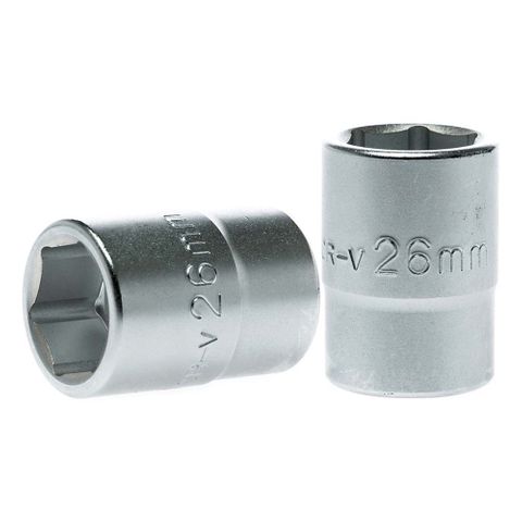 3/4in Dr. Socket 26mm 6Pnt -Teng