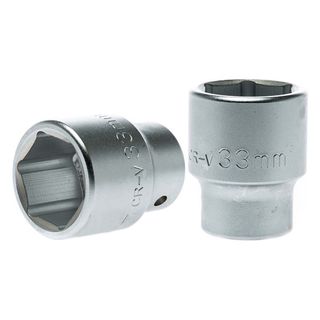 3/4in Dr. Socket 33mm 6Pnt -Teng