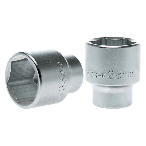 3/4in Dr. Socket 38mm 6Pnt -Teng