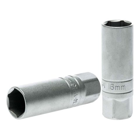 3/8in Dr. Spark Plug Socket 16mm -Teng