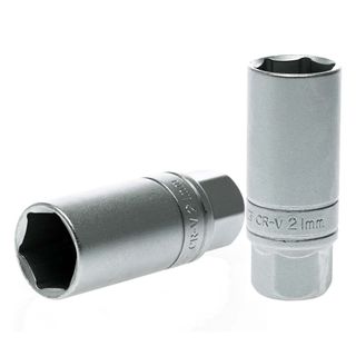 3/8in Dr. Spark Plug Socket 21mm -Teng