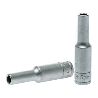 1/4in Dr. Deep Socket 5mm -Teng