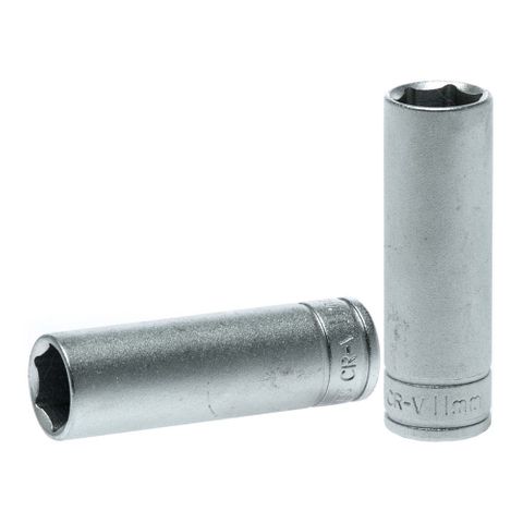 1/4in Dr. Deep Socket 11mm -Teng