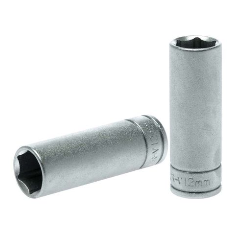 1/4in Dr. Deep Socket 12mm -Teng