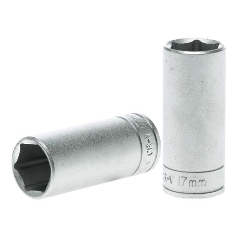 3/8in Dr. Deep Socket 17mm -Teng