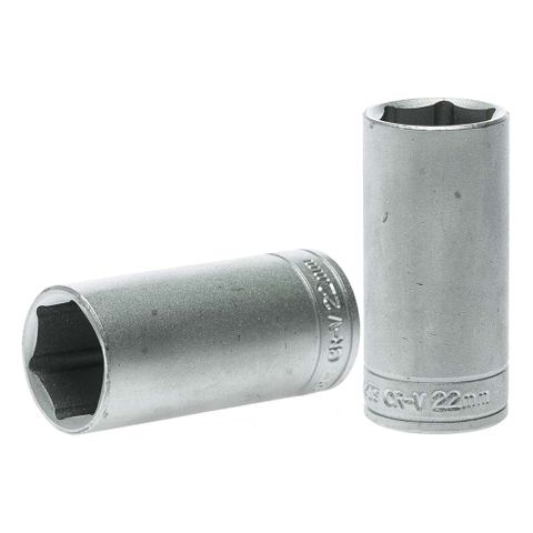 3/8in Dr. Deep Socket 22mm -Teng