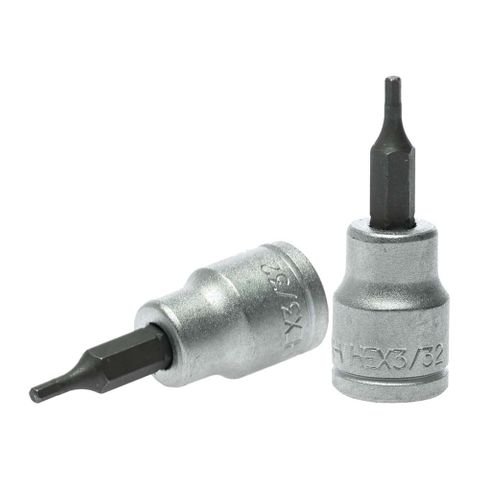 3/8in Dr. Hex Bit Socket 3/32in -Teng