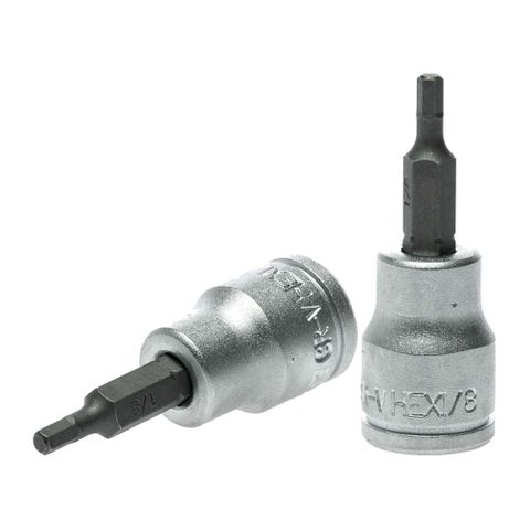 3/8in Dr. Hex Bit Socket 1/8in -Teng