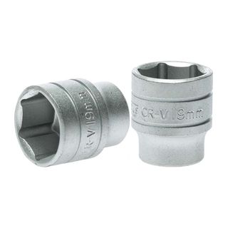 3/8in Dr. Socket 19mm -Teng