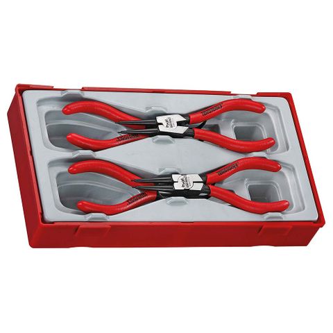 4pc MB 5in Snap-Ring (Circlip) Plier Set - TC-Tray -Teng