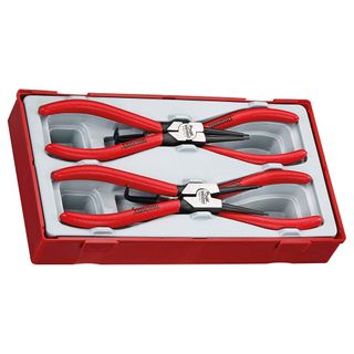 4pc MB 7in Snap-Ring (Circlip) Plier Set - TC-Tray -Teng