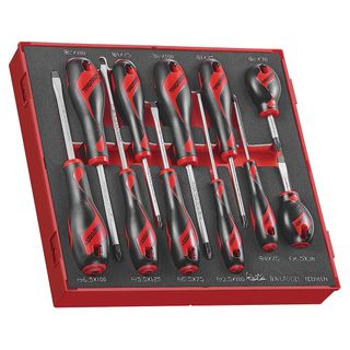 11pc MD Screwdriver Set - TED-Tray -Teng