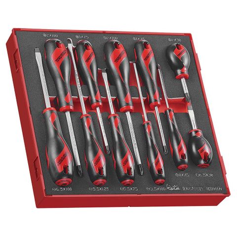 11pc MD Screwdriver Set - TED-Tray -Teng