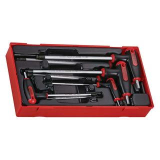 7pc T-Handle AF Hex Driver Set - TC-Tray -Teng