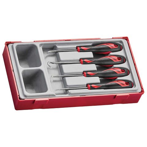 4pc Hook & Pick Set - TC-Tray -Teng