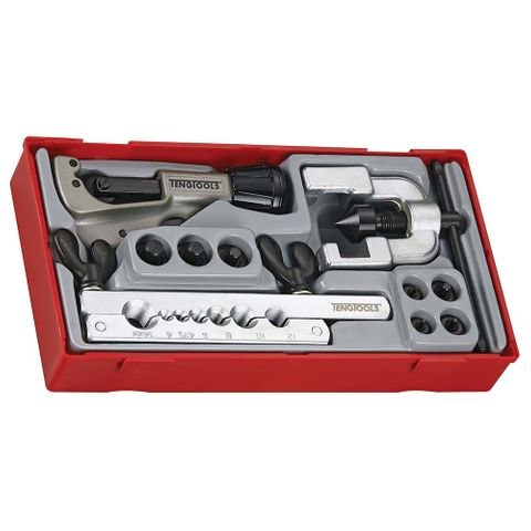 10pc Double Flaring Tool Set - TC-Tray -Teng