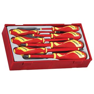 7pc MD 1000V VDE Screwdriver Set - TC-Tray -Teng